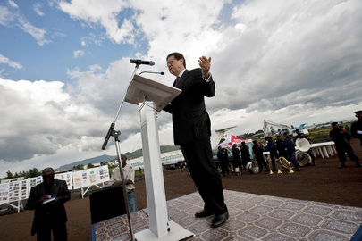 Inauguration of Goma Runway ReConstruction