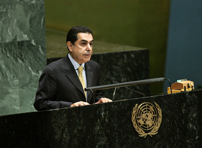 Representative of Qatar Addresses General Assembly on Financial Crisis