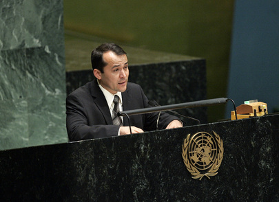 Representative of Uzbekistan Addresses General Assembly on Financial Crisis