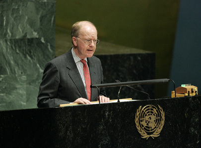 Representative of Belgium Addresses General Assembly on Financial Crisis