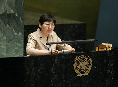 Representative of  Mongolia  Addresses General Assembly on Financial Crisis