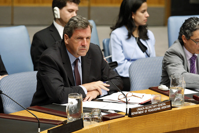 Chief of UN Peacekeeping Briefs Security Council