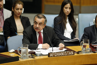Permanent Representative of Afghanistan Addresses Security Council