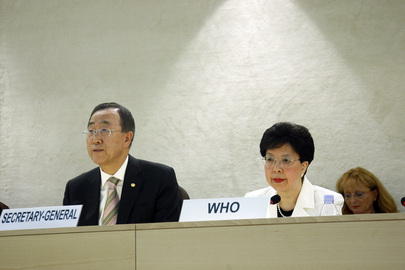 Secretary-General Meets A(H1N1) Influenza Donors