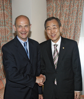 Secretary-General Meets WTO Director-General in Geneva