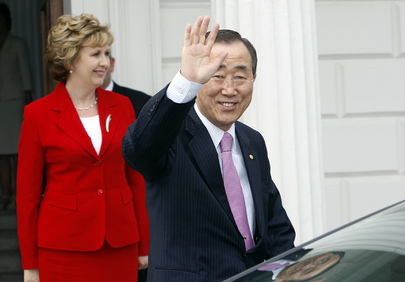 Secretary-General Meets President of Ireland