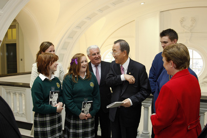 Secretary-General Meets Prime Minister of Ireland