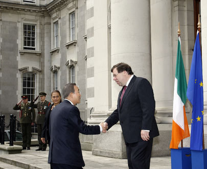Prime Minister of Ireland Welcomes Secretary-General