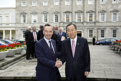Secretary-General Meets Foreign Affairs Committee Chairman of Ireland