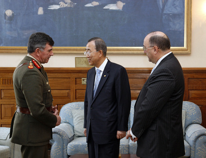Secretary-General Meets Defence Forces Chief of Staff