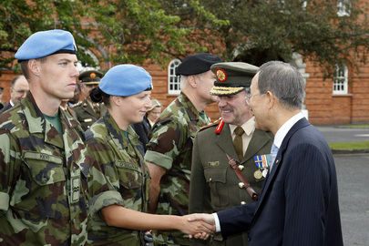 Secretary-General Meets United Nations Peacekeeping Veterans