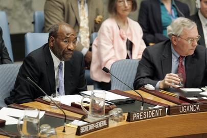 Security Council President Chairs Meeting on Somalia 