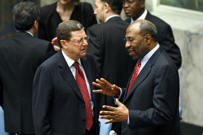 Security Council President Meets Head of MONUC