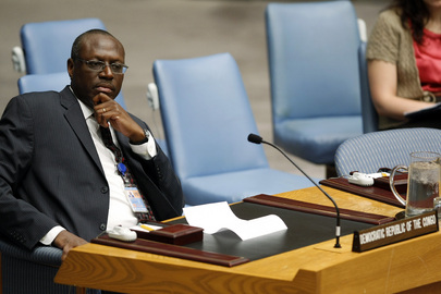 Permanent Representative of DRC Attends Security Council Meeting