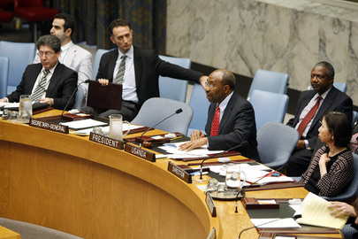 Security Council President Reads Statement on DRC