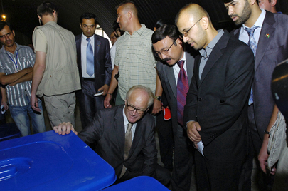 Special Representative for Afghanistan Visits Elections Logistics Base