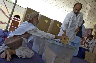 Afghanistan Holds Presidential and Provincial Council Elections