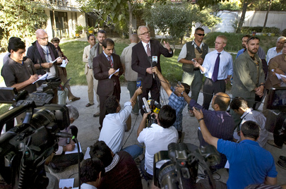 Press Briefing by Head of UNAMA on Presidential and Provincial Council Elections