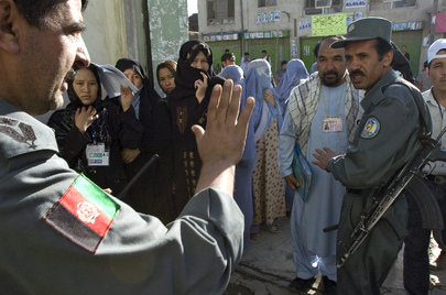 Afghanistan Holds Presidential and Provincial Council Elections