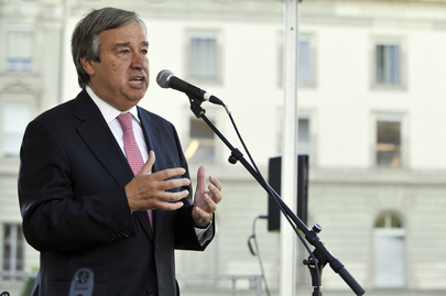 O Alto Comissário da ONU para Refugiados, António Guterres. Foto: ONU/Jean-Marc Ferré. O Alto Comissário da ONU para Refugiados, António Guterres. Foto: ONU/Jean-Marc Ferré.