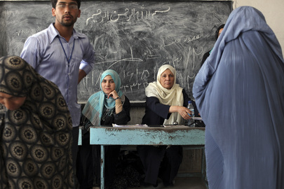 Afghanistan Holds Presidential and Provincial Council Elections
