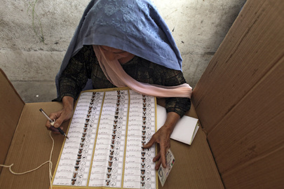 Afghanistan Holds Presidential and Provincial Council Elections