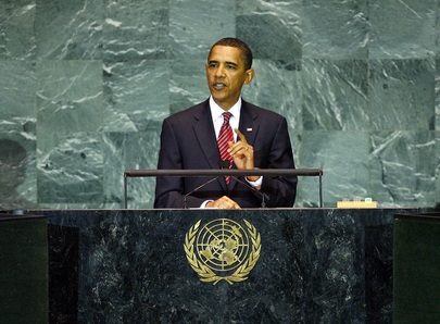 U.S. President Addresses General Assembly