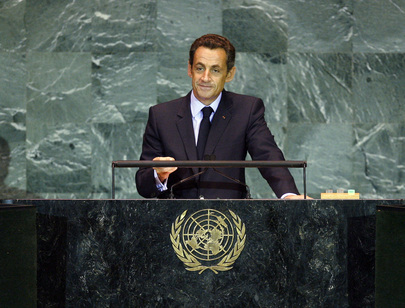 President of France Addresses General Assembly