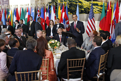 Secretary-General Hosts Luncheon for Heads of State and Government