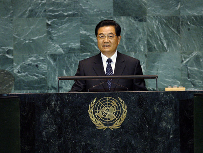 President of China Addresses General Assembly