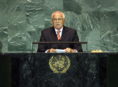 President of Czech Republic Addresses General Assembly