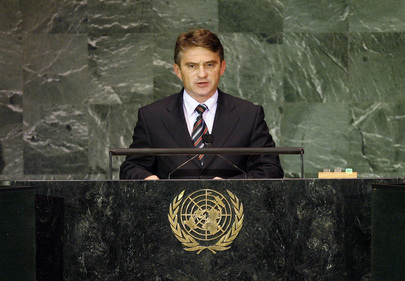 Presidency Chairman of Bosnia and Herzegovina Addresses General Assembly