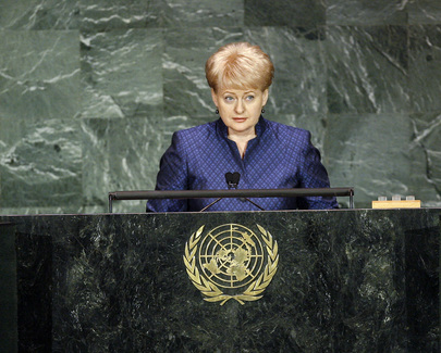 President of Lithuania Addresses General Assembly