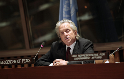 Messenger of Peace Addresses Nuclear-Test-Ban Treaty Conference