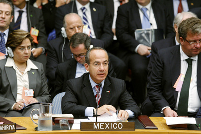 President of Mexico Addresses Security Council Summit
