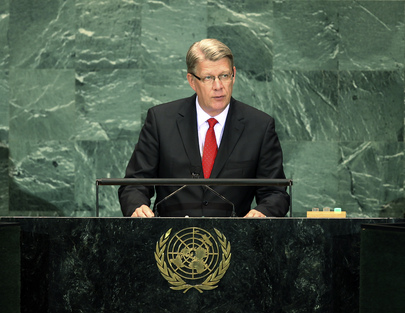 President of Latvia Addresses General Assembly
