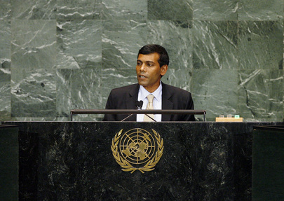 President of Maldives Addresses General Assembly
