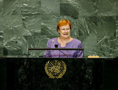 President of Finland Addresses General Assembly