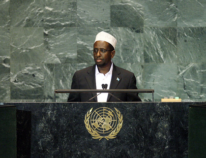 President of Somalia Addresses General Assembly