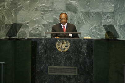 Foreign Minister of Gabon Addresses General Assembly