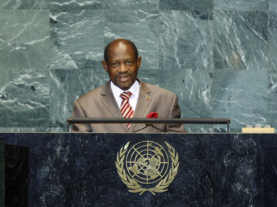 Prime Minister of Saint Kitts and Nevis Addresses General Assembly