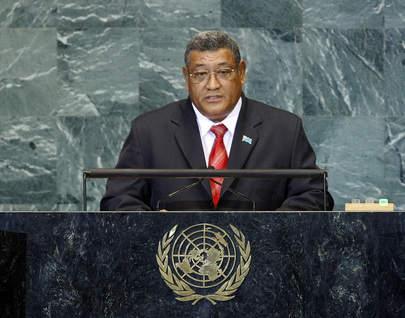 Prime Minister of Tuvalu Addresses General Assembly