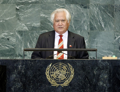 Prime Minister of Tonga Addresses General Assembly