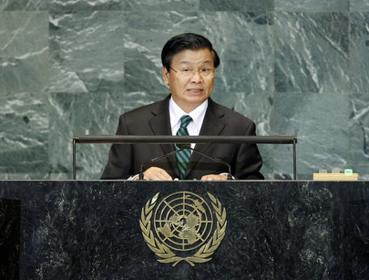 Deputy Prime Minister and Foreign Minister of Lao People's Democratic Republic Addresses General Assembly 