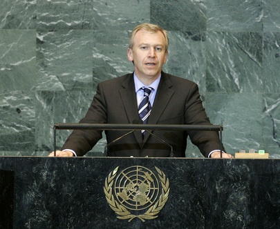 Foreign Minister of Belgium Addresses General Assembly