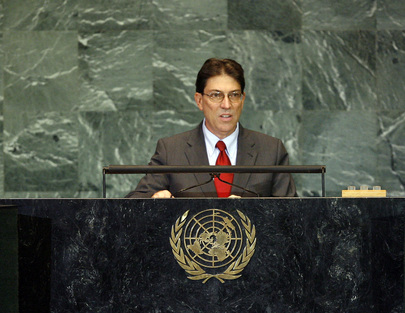 Foreign Minister of Cuba Addresses General Assembly