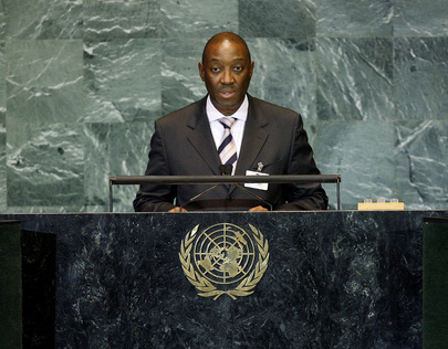 Foreign Minister of Mozambique Addresses General Assembly 