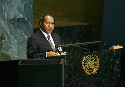 Foreign Minister of Papua New Guinea Addresses General Assembly