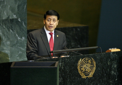 Foreign Minister of Indonesia Addresses General Assembly