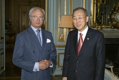 Secretary-General Meets King of Sweden